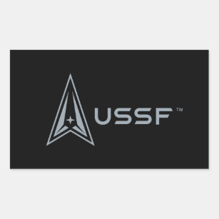 USSF   United States Space Force Rectangular Sticker
