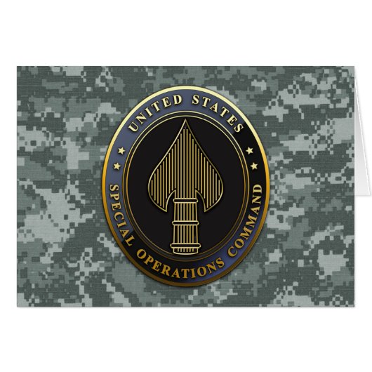 USSOCOM Emblem (Front Horizontal)