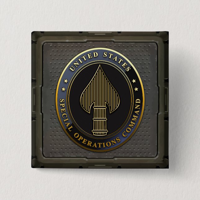 USSOCOM Emblem Button (Front)