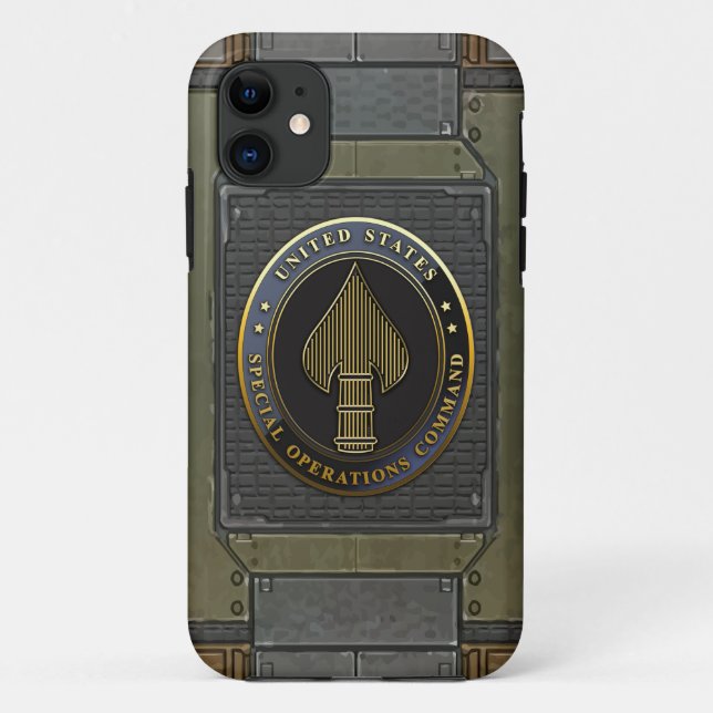 USSOCOM Emblem Case-Mate iPhone Case (Back)