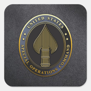 USSOCOM Emblem Square Sticker