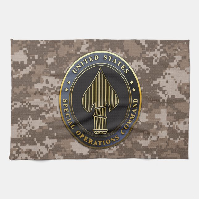 USSOCOM Emblem Towel (Horizontal)