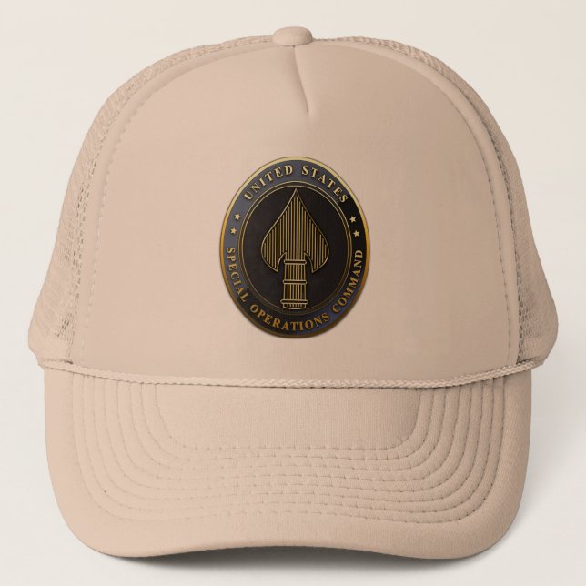 USSOCOM Emblem Trucker Hat (Front)