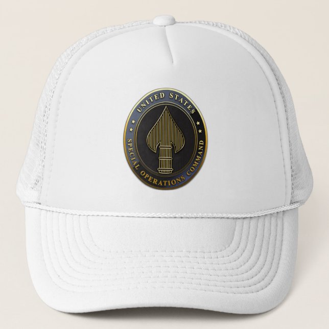 USSOCOM Emblem Trucker Hat (Front)
