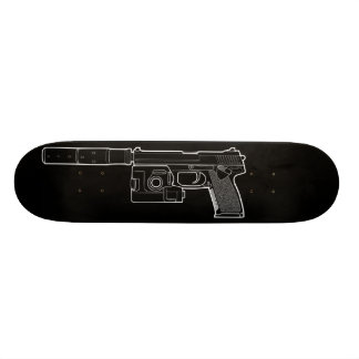 USSOCOM MARK 23 Black Skateboard Deck