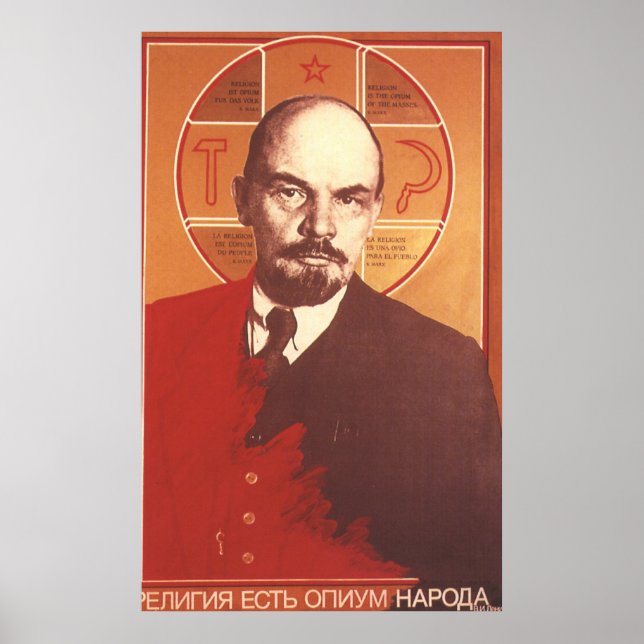 USSR CCCP Cold War Soviet Union Propaganda Posters (Front)