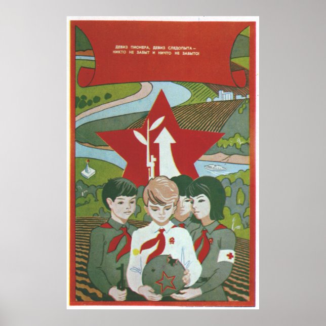 USSR CCCP Cold War Soviet Union Propaganda Posters (Front)