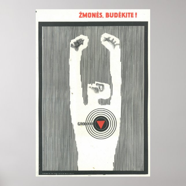 USSR CCCP Cold War Soviet Union Propaganda Posters (Front)