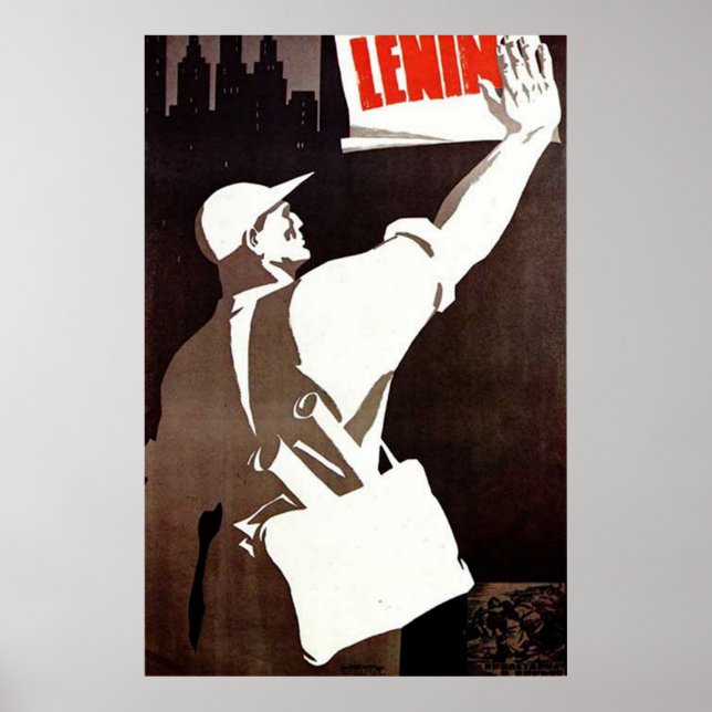 USSR CCCP Cold War Soviet Union Propaganda Posters (Front)