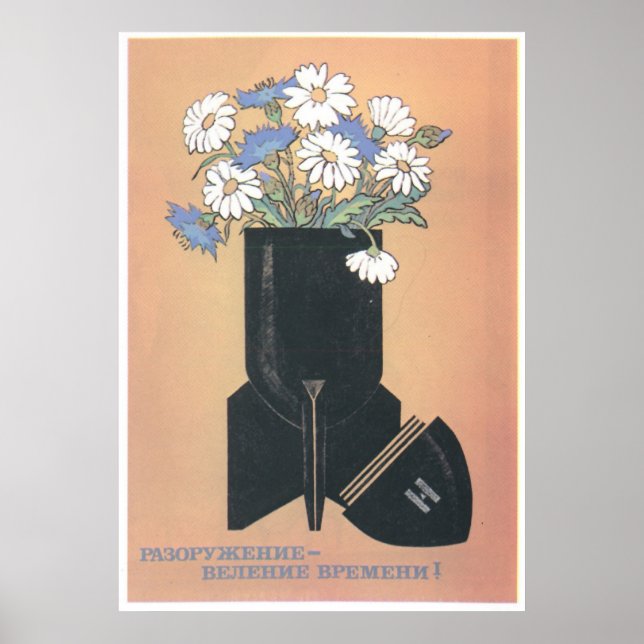 USSR CCCP Cold War Soviet Union Propaganda Posters (Front)