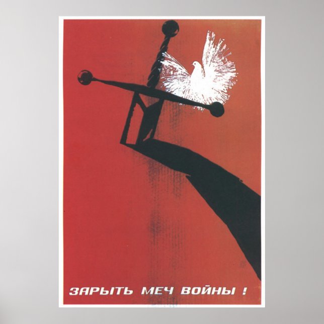 USSR CCCP Cold War Soviet Union Propaganda Posters (Front)