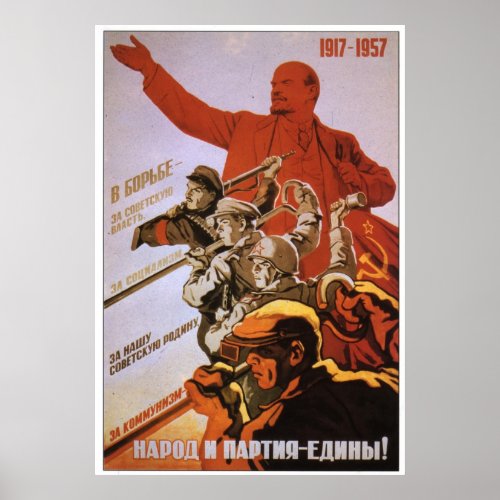 USSR CCCP Cold War Soviet Union Propaganda Posters