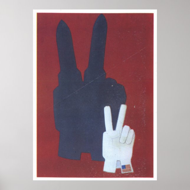 USSR CCCP Cold War Soviet Union Propaganda Posters (Front)