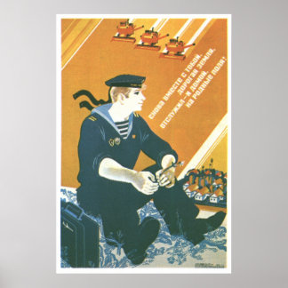 USSR CCCP Cold War Soviet Union Propaganda Posters