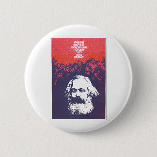 USSR CCCP Cold War Soviet Union Propaganda Posters Button