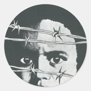 USSR CCCP Cold War Soviet Union Propaganda Posters Classic Round Sticker