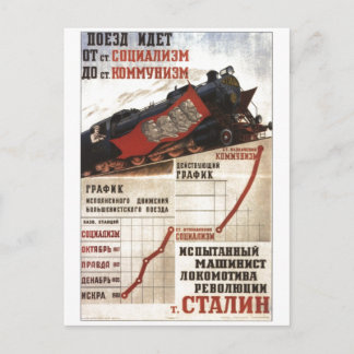 USSR CCCP Cold War Soviet Union Propaganda Posters Postcard