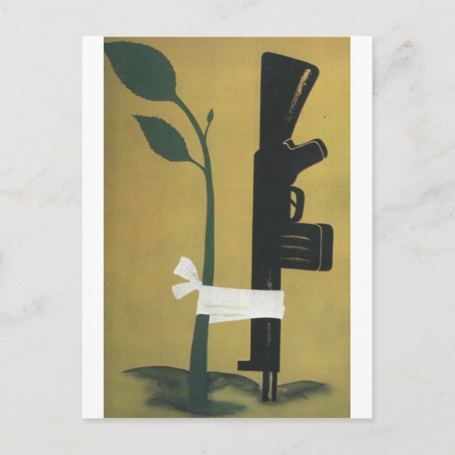 USSR CCCP Cold War Soviet Union Propaganda Posters Postcard (Front)