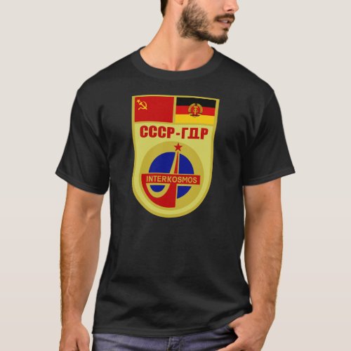 USSR_DDR Soyuz 31 Interkosmos Mission Patch T_Shirt