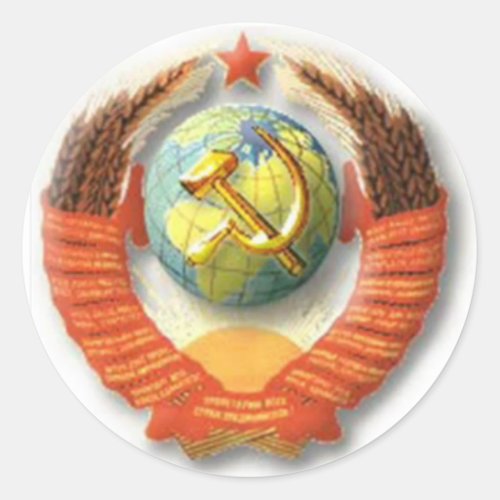 USSR Emblem Stickers