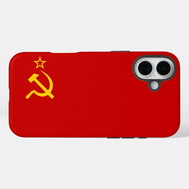 USSR FLAG Case-Mate iPhone CASE (Back (Horizontal))