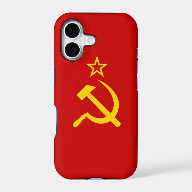 USSR flag Iphone Case (Back)