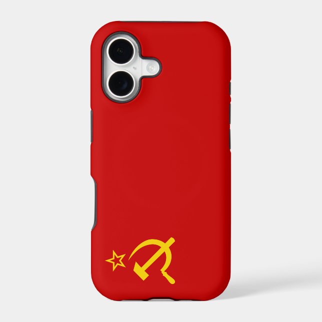 USSR flag Iphone Case (Back)