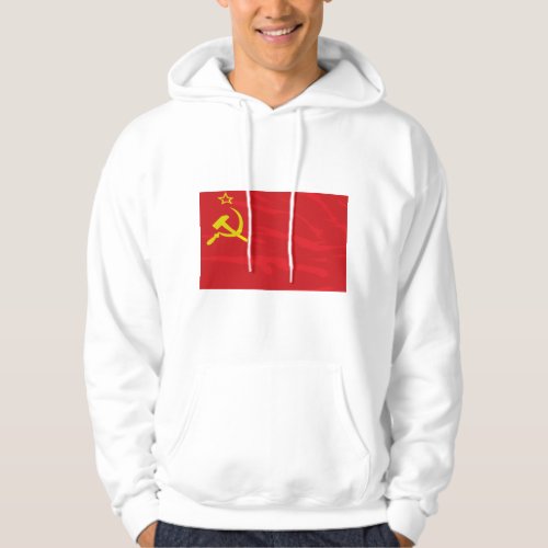USSR Flag Mens Hoodie