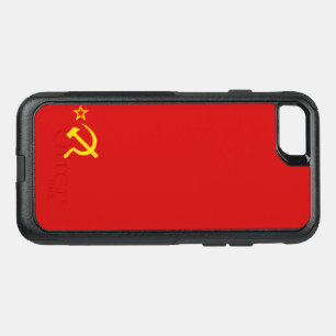 USSR flag OtterBox Commuter iPhone SE/8/7 Case