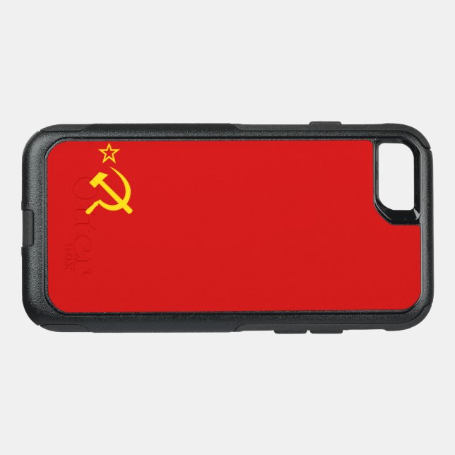 USSR flag Otterbox iPhone Case (Back Horizontal)