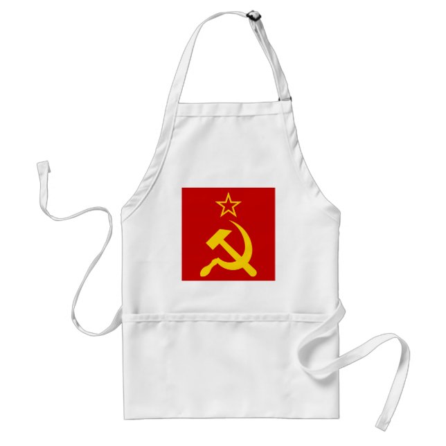 USSR Flag - Soviet Union Flag Adult Apron (Front)