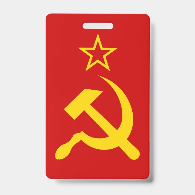 USSR Flag - Soviet Union Flag Badge (Front)