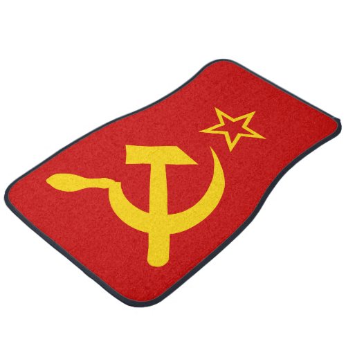 USSR Flag _ Soviet Union Flag Car Floor Mat