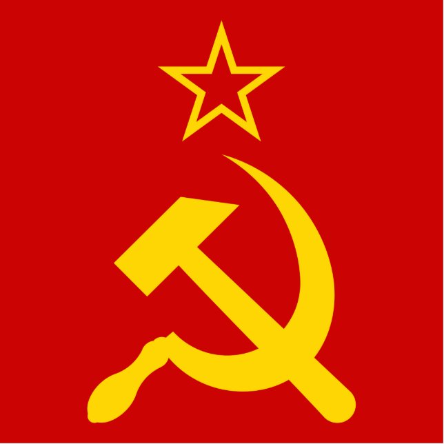 USSR Flag - Soviet Union Flag Cutout (Front)