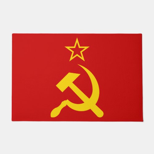USSR Flag _ Soviet Union Flag Doormat