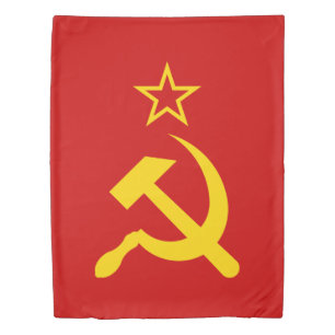USSR Flag - Soviet Union Flag Duvet Cover