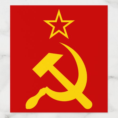 USSR Flag _ Soviet Union Flag Envelope Liner