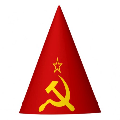 USSR Flag _ Soviet Union Flag Party Hat