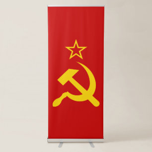 USSR Flag - Soviet Union Flag Retractable Banner