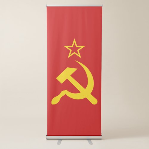 USSR Flag _ Soviet Union Flag Retractable Banner