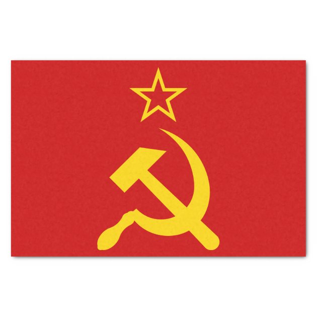 USSR Flag - Soviet Union Flag Tissue 