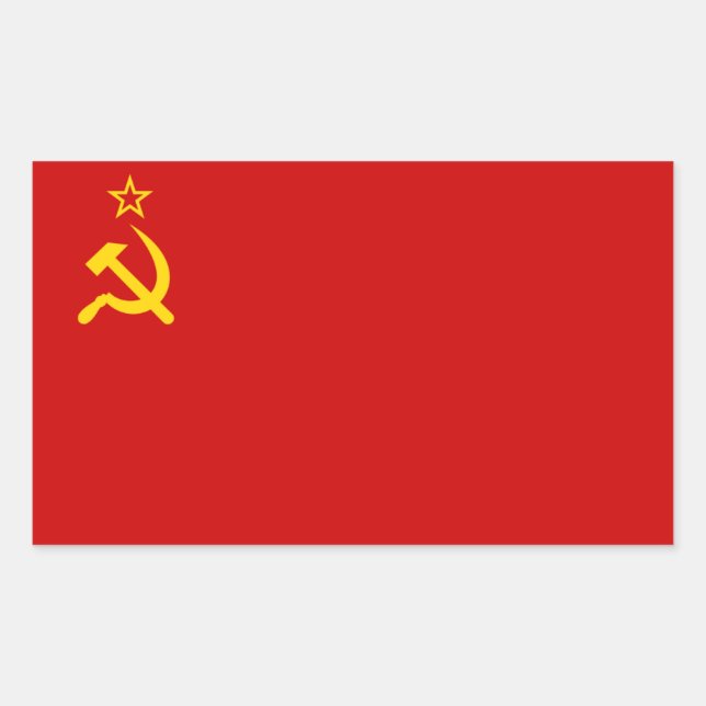 USSR Flag Sticker (Front)
