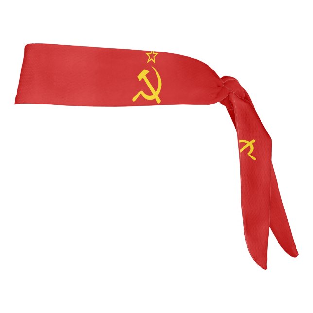 USSR flag Tie Headband (Rotate 90)