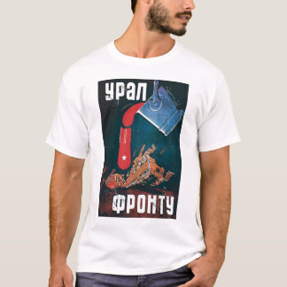 USSR,  russian, soviet, propaganda, War, World War T-Shirt