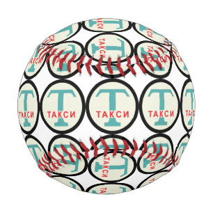 USSR / Russian Vintage / Retro Taxicab Stand Sign Baseball