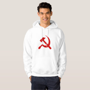 USSR Soviet Union Flag Communist Sickle and Hammer Hoodie
