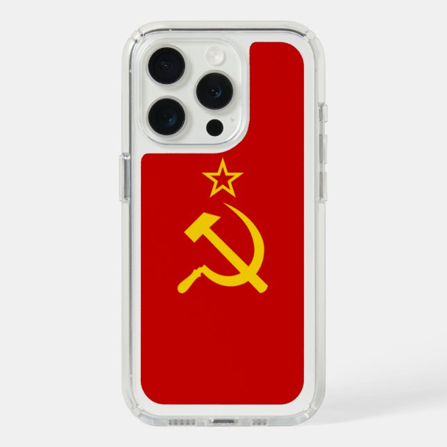 USSR SPECK iPhone CASE (Front (White Titanium))