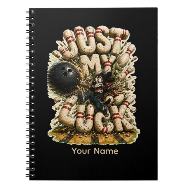 ust Roll With It Personalized Funny Sushi Lover  Notebook (Front)