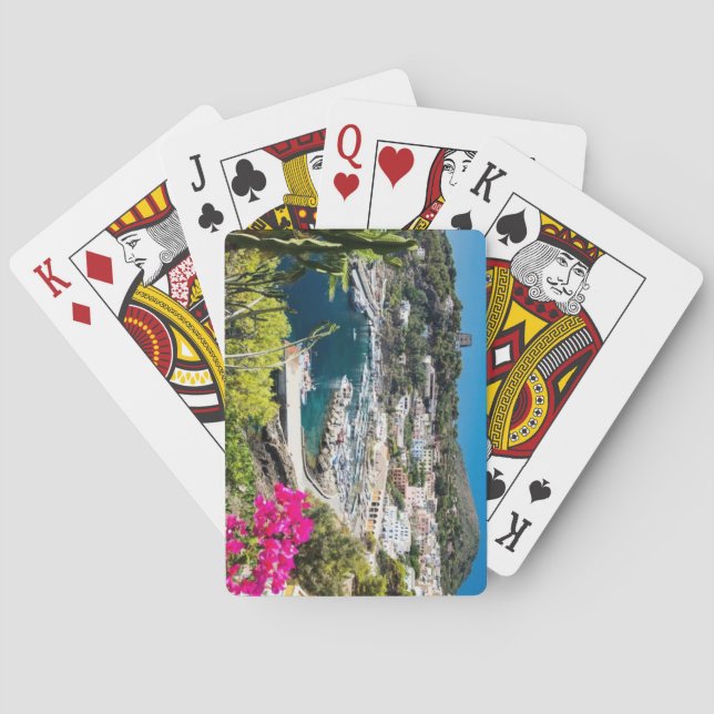 Ustica, Sicily Poker Cards (Back)