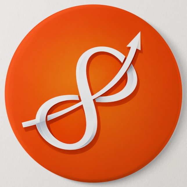 USTP Infinity Ascent Symbol Button (Front)